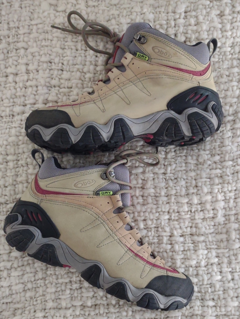 Oboz Women’s Size 9.5 Mid Ankle B-Dry Waterproof Hiking Boot EXCELLENT CONDITION